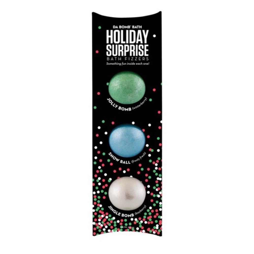 Bath Bombs - Holiday Surprise Bath Fizzers